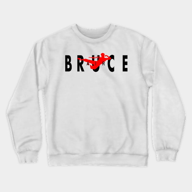 Air Bruce Crewneck Sweatshirt by peekxel